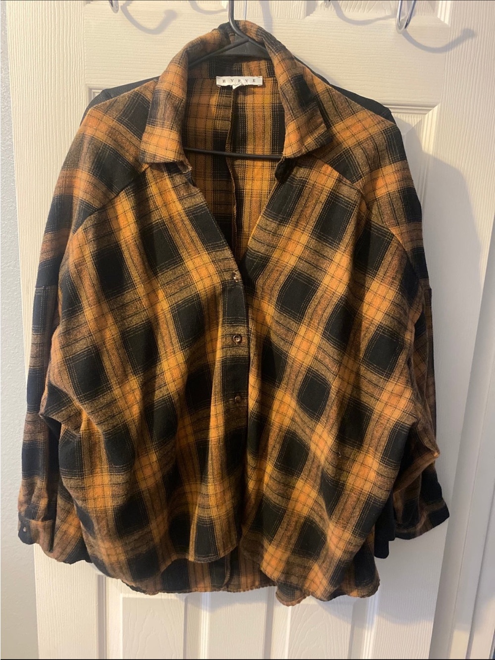 HYFVE Flannel Shirt, Size L